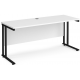 Maestro 600mm Deep Straight Office Desk